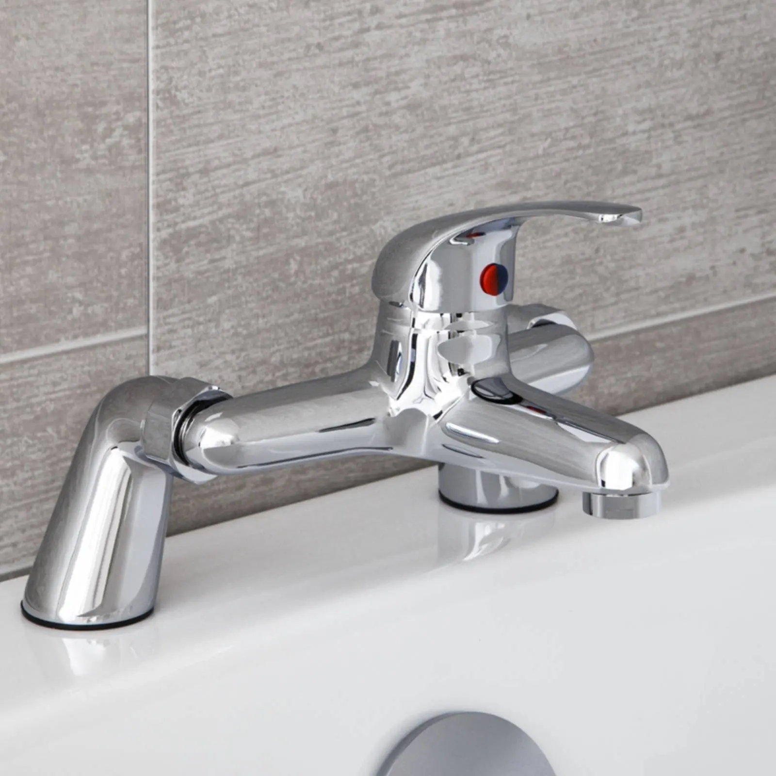 2 Pieces Bathtub Faucet Mounting Legs Silver-Toned Finish Plumbing Hardware for Bathroom view 4