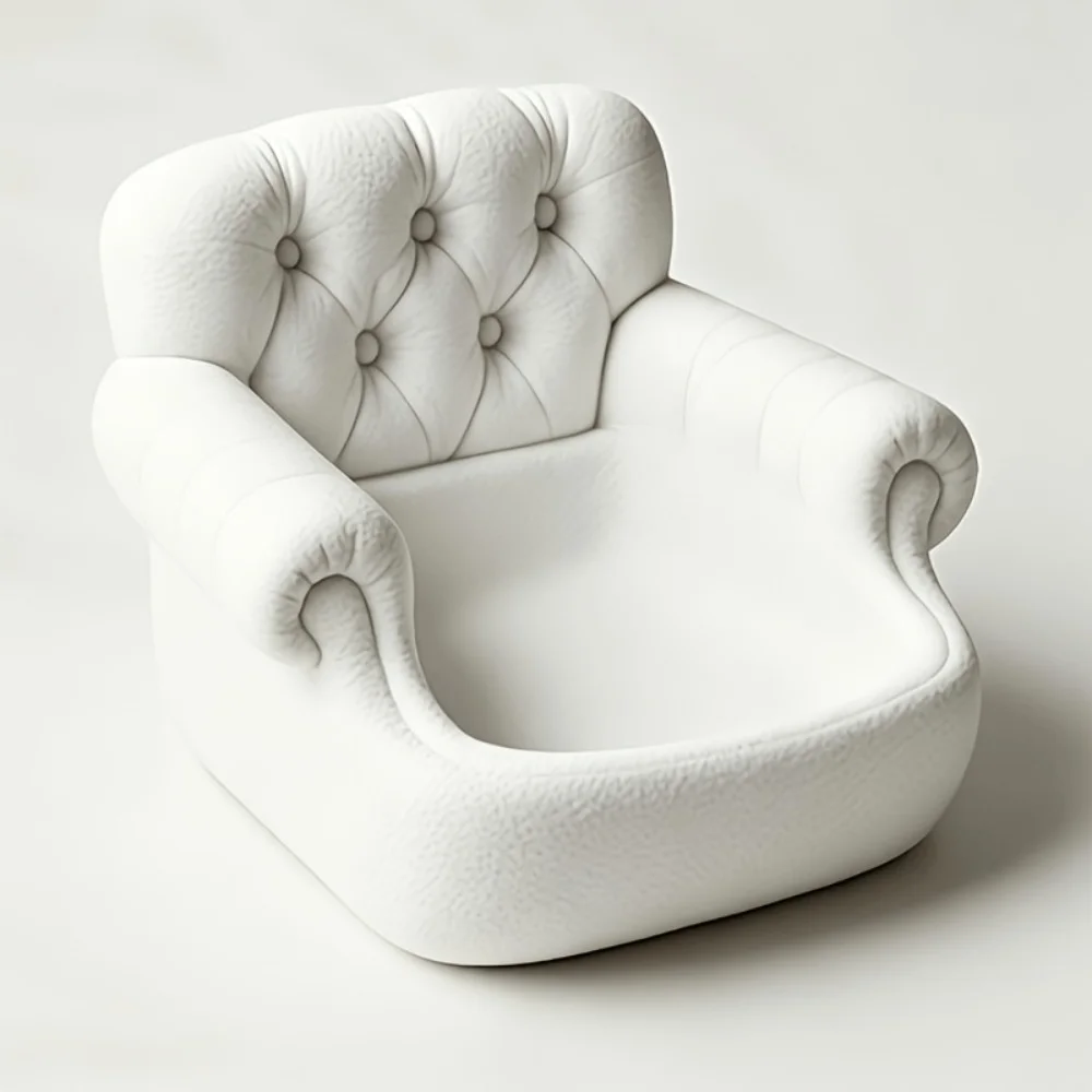 Kunstseiden-Samt-Sofa-förmige Aufbewahrungsbox aus Kunststoff, dekorative Aufbewahrungsboxen für Spielzeug und Spiele. – Detail 5