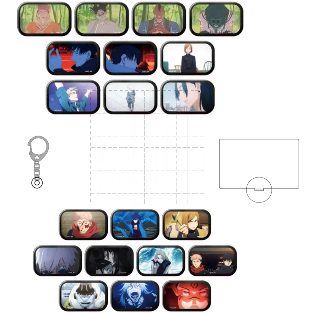 

Anime Geto Suguru Inumaki Toge Gojo Satoru Kento Nanami Fushiguro Megumi Acrylic Stand Figure Doll Keychain Cosplay Toy for Gift