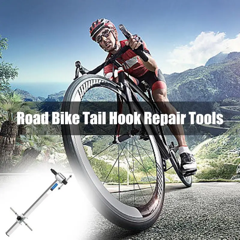 

Derailleur Hanger Alignment Gauge MTBRoad Bike Hook Aligner Derailleur Aligner Bike Tail Hook Cycling Repair Tool