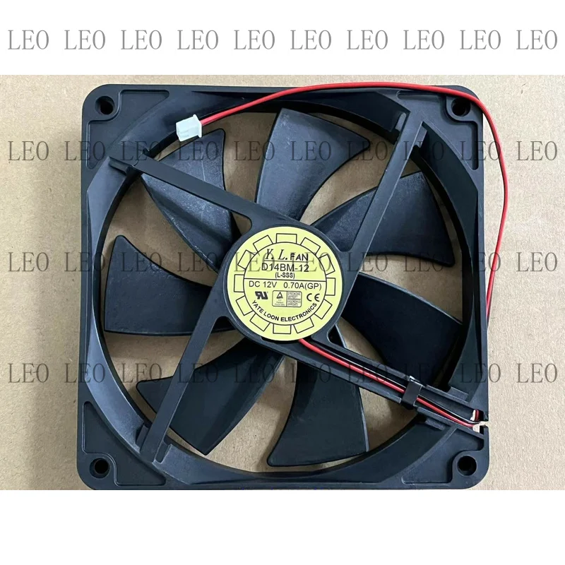 MY For Cooling Fan D14BM-12 for YaLn FAN 12V 0.70A 14CM 2-wire 140m*140*25m