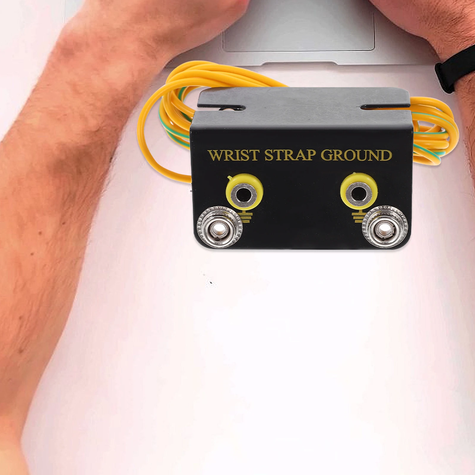 

1pc Durable ESD Ground Socket for Wristbands with Standard Banana Connectors Anti Static Receptacle Terminal