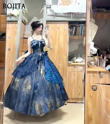 

Cosmic Floating Lolita Dress Wedding Evening Gown for Women High-end Sense Coming-of-Age Graduation Host Princess Dress