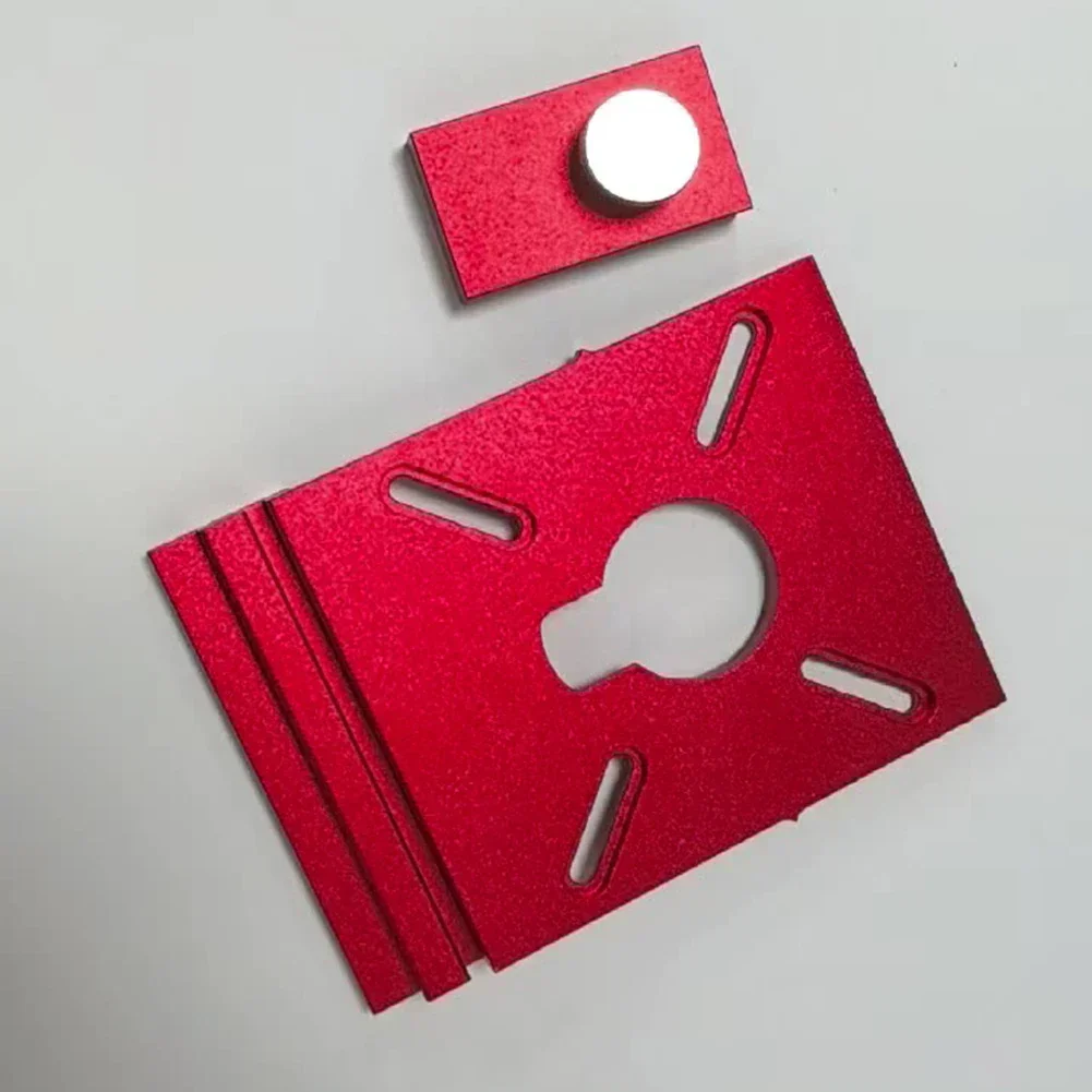 Woodworking Router Guide Rail Adapter With Aluminum And Rail Stop Suitable For Accurate Routing On Various Track Saw Systems