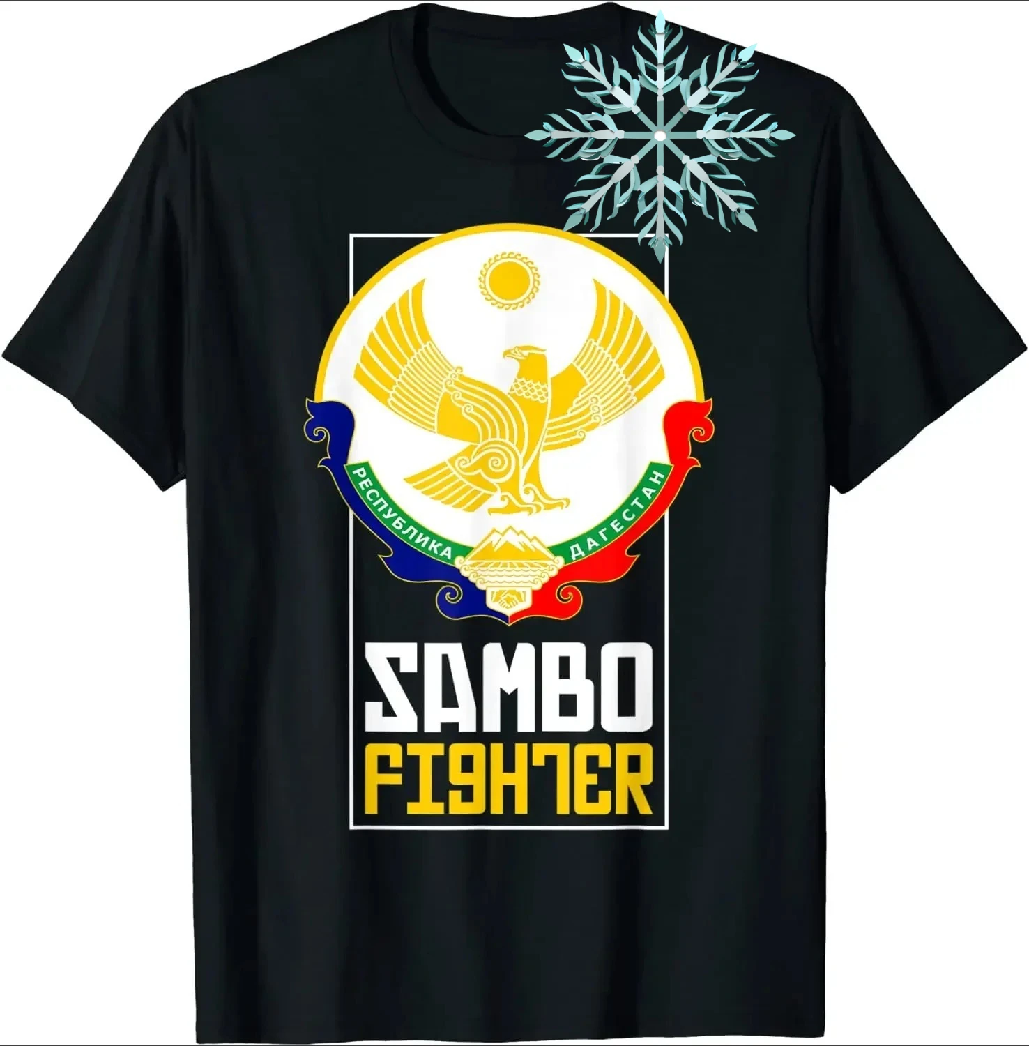 

Dagestan Sambo Fighter. Proud Dagestan Eagle T-Shirt. High Quality Cotton Short Sleeve O-Neck Mens T Shirt New S-3XL