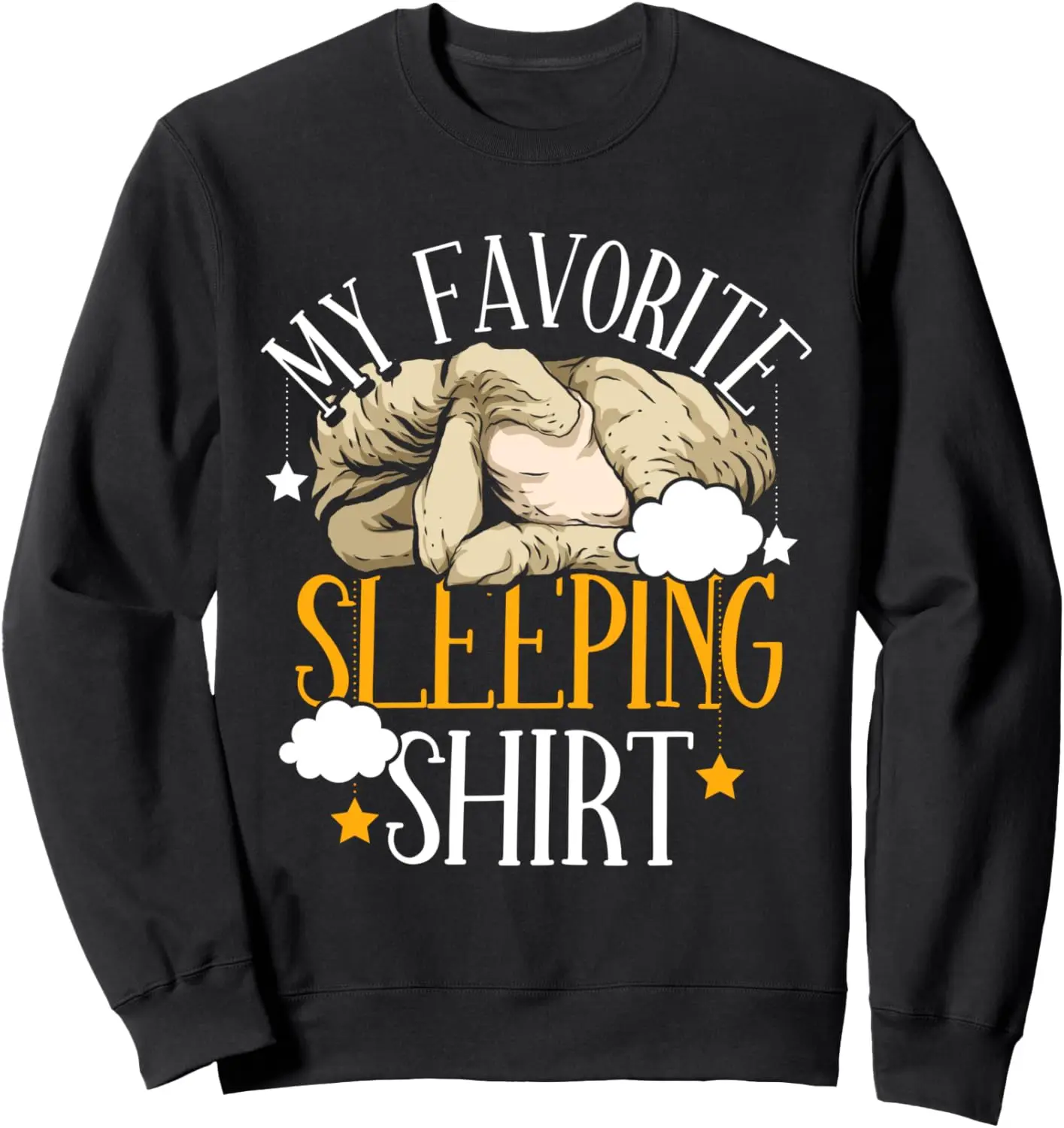 Farmer Animal Lover Farm Animal Cute Sleeping Sheep Sweatshirt