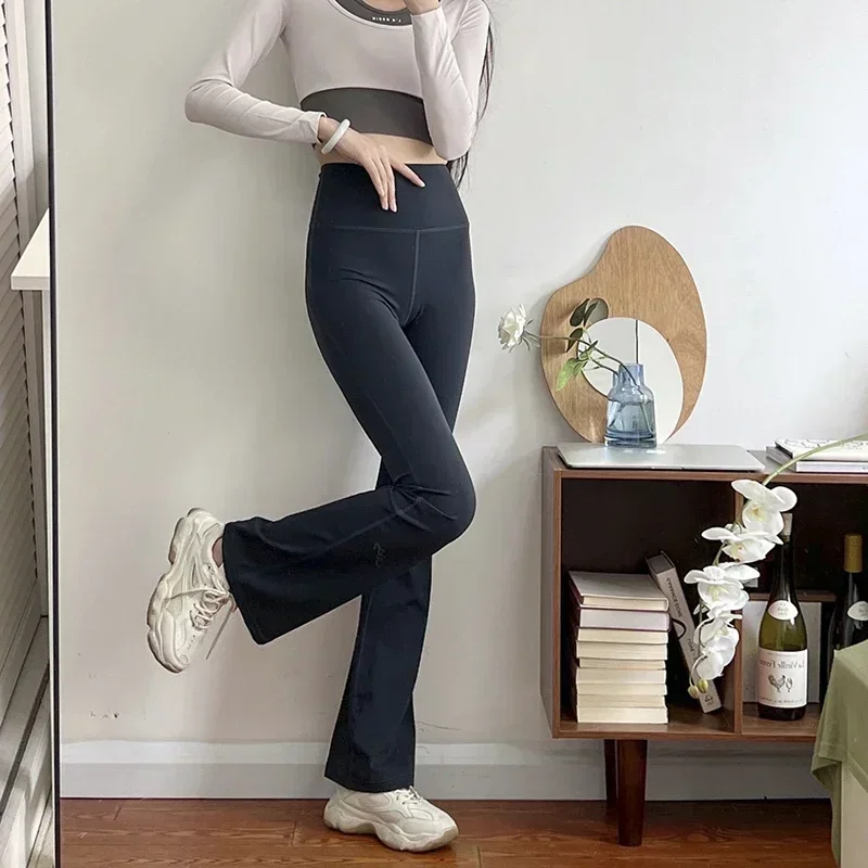 Yoga Legging Classic Flare Pants Women Sports Tights Fit Pants High Waist Fitness Wear Yoga Flare Pants