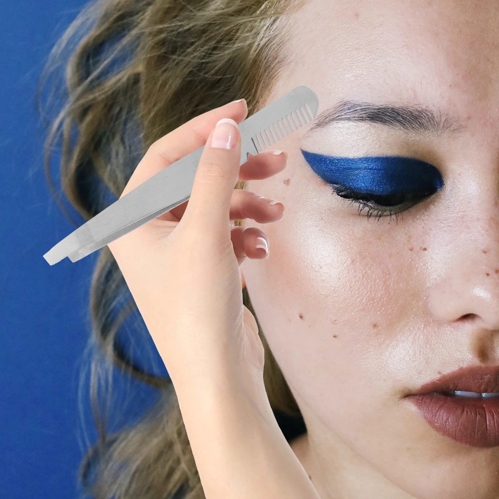 4개입 눈썹 족집게 전문가용 스테인리스 내구성 얼굴 털 정밀 족집게 메이크업 뷰티 도구