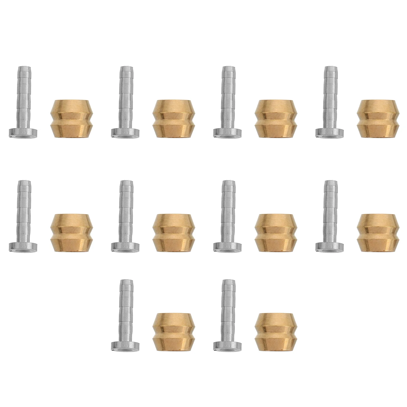 10Sets Mountain Bike Hydraulic Brake Insert Oil Needle Olive Head Disc Brake Hose Connector for Enhanced Braking Safety
