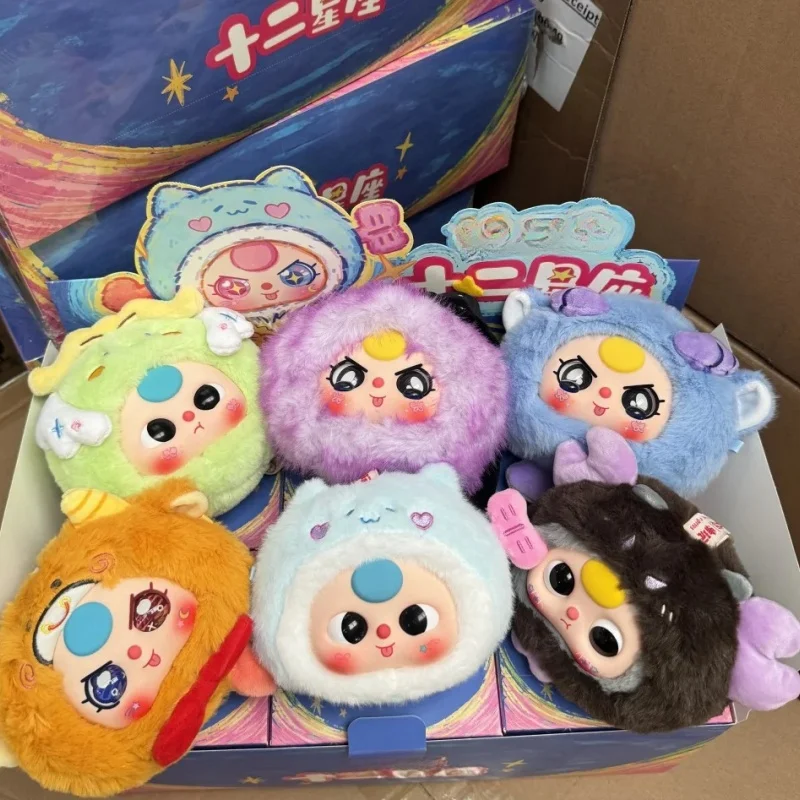 

Genuine 2025 In Stock Twelve Constellations Series New Blind Box Decorative Pendant Vinyl Doll Trendy Toys Display Birthday Gift