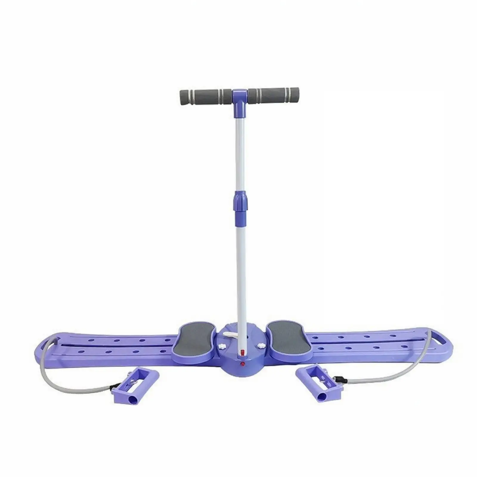 Ski with Adjustable Handlebar Multifunctional Portable Ski Exercise Machine Space-Saving for Light Cardio