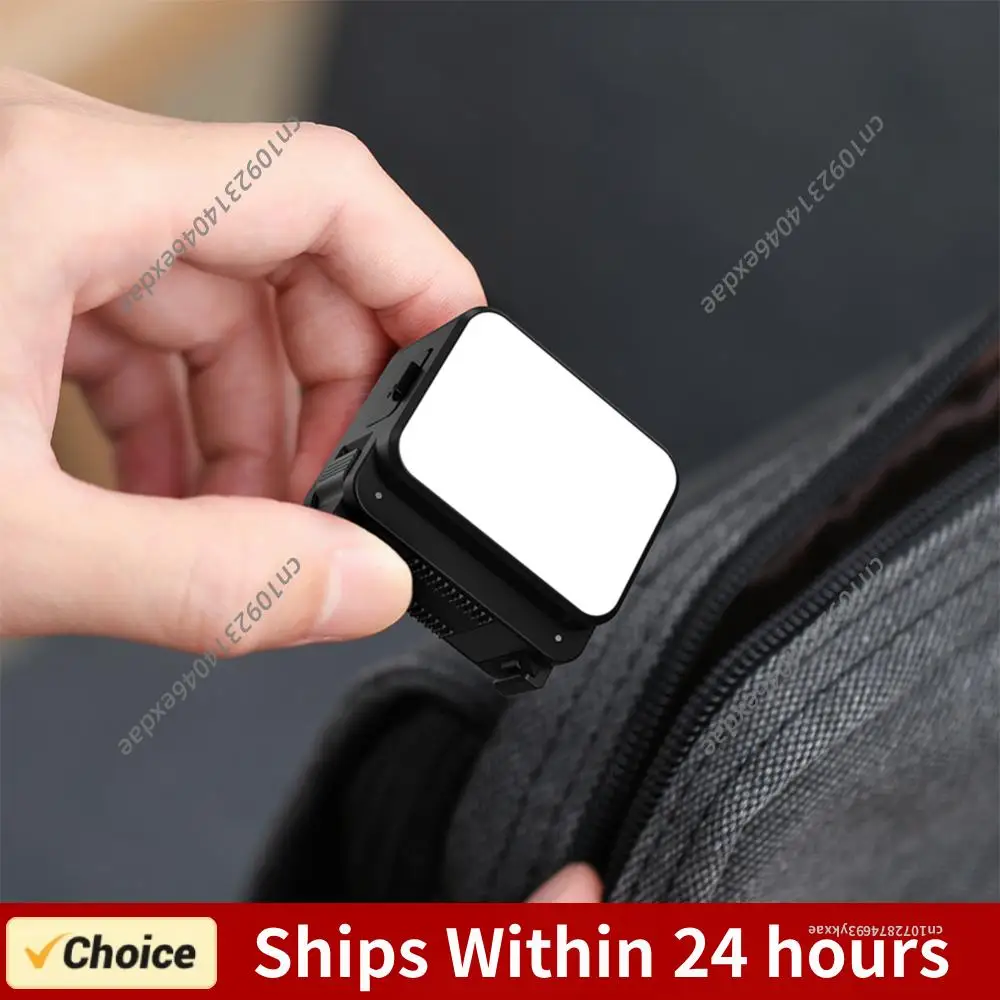 

Светодиодная лампа для видеосъемки для DJI Action 5 Pro/Osmo Action 4, водонепроницаемая IPX4, с регулируемой цветовой температурой 3000K/4440K/8700K