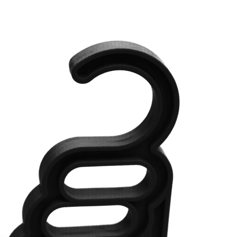 

Plastic Hanger Hook Over Door Rack For Clothes Bags Hats Scarfs Organizer Door Back Hanging Storage Holder