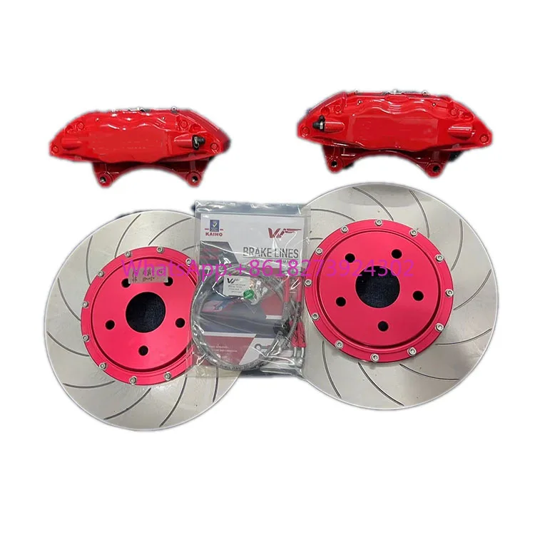 

Original Straight up Racing 4 Pot Red Brake Calipers Kit for Toyota Camry Vellfire Alphard 20 30 Series Estimate Selica Noah