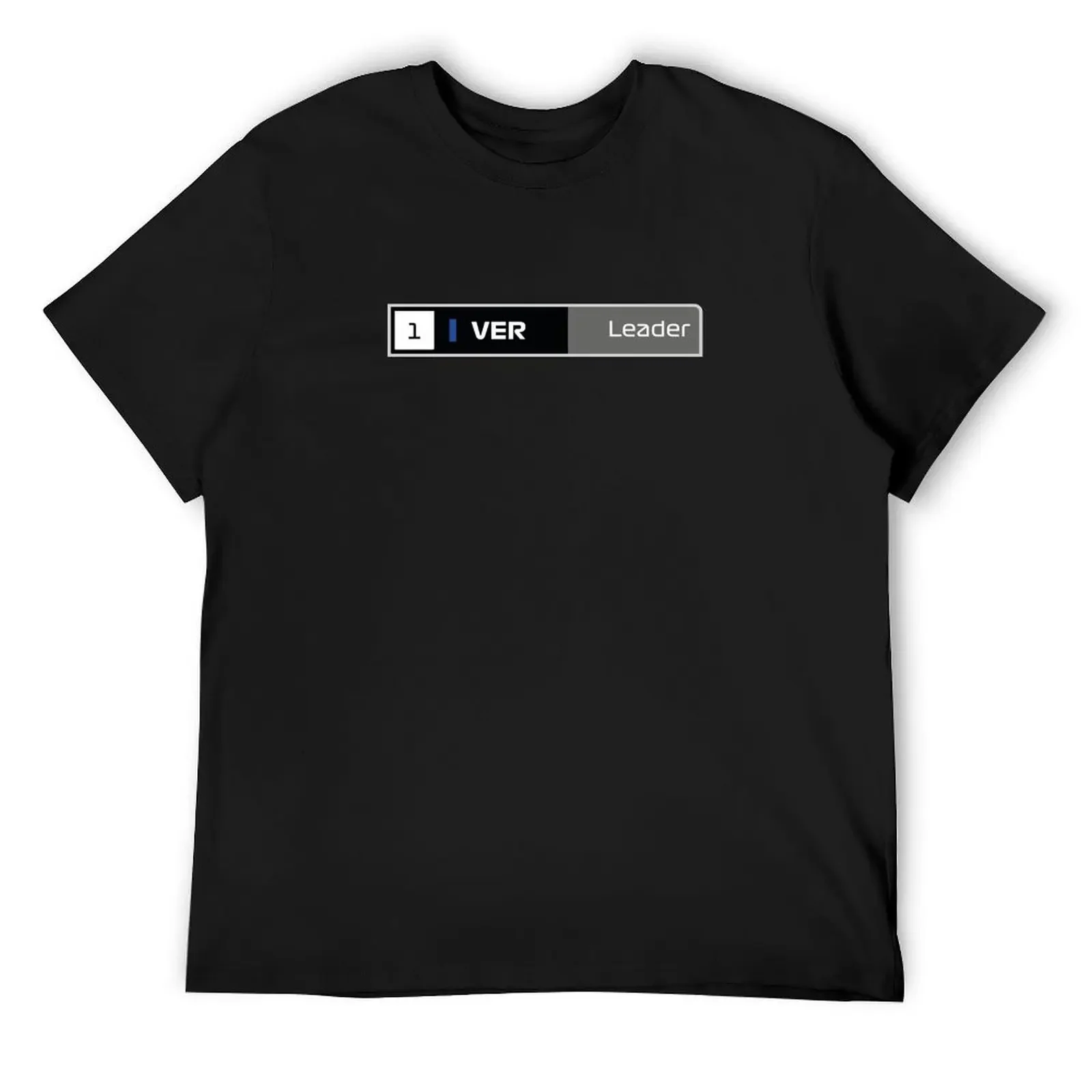 

First Place - Verstappen (Leader) 2022 Season \\\\ Black BG T-Shirt summer 2025 aesthetic clothes Short sleeve tee men
