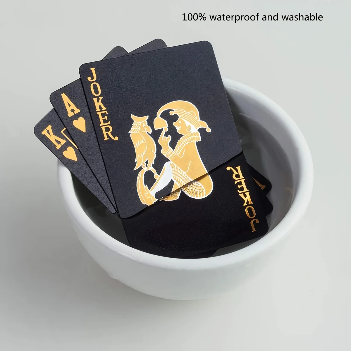 Premium Waterproof Plastic Playing Cards - Perfect for Poker, Gifts & More!