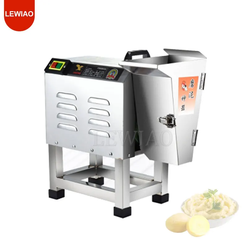 Commercial Potato Masher Grater Machine 750W Electric Taro Root Potatoes Vegetables Grinder Fruit Mashed Machines