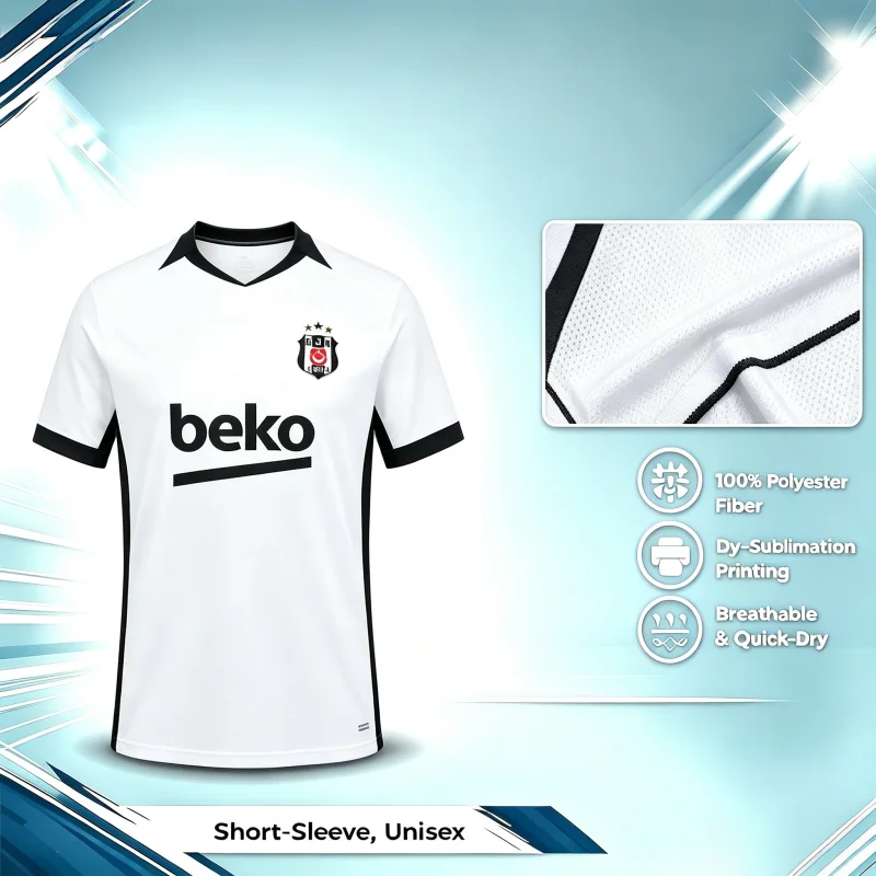 26-27 New Türkiye Fans Customized Casual Sports Quick Dry Breathable 3D Printing Four Season T-shirt Family Parent Child Wear
