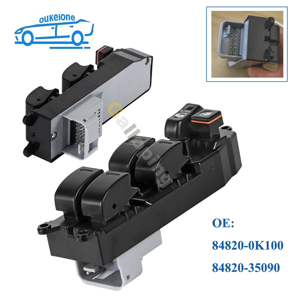 

Для 2004-2015 Toyota Hilux Vigo Fortuner электрический главный стеклоподъемник кнопка управления автомобильные аксессуары 84820-0K100