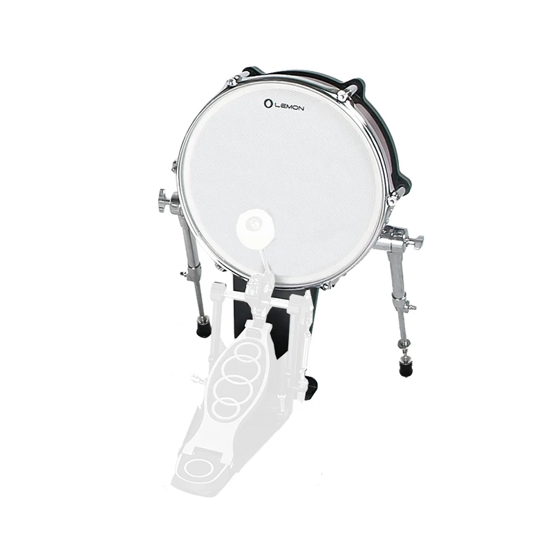 

E Drum Pad 12*4" Деревянная ударная площадка Drum Pad Детали барабана