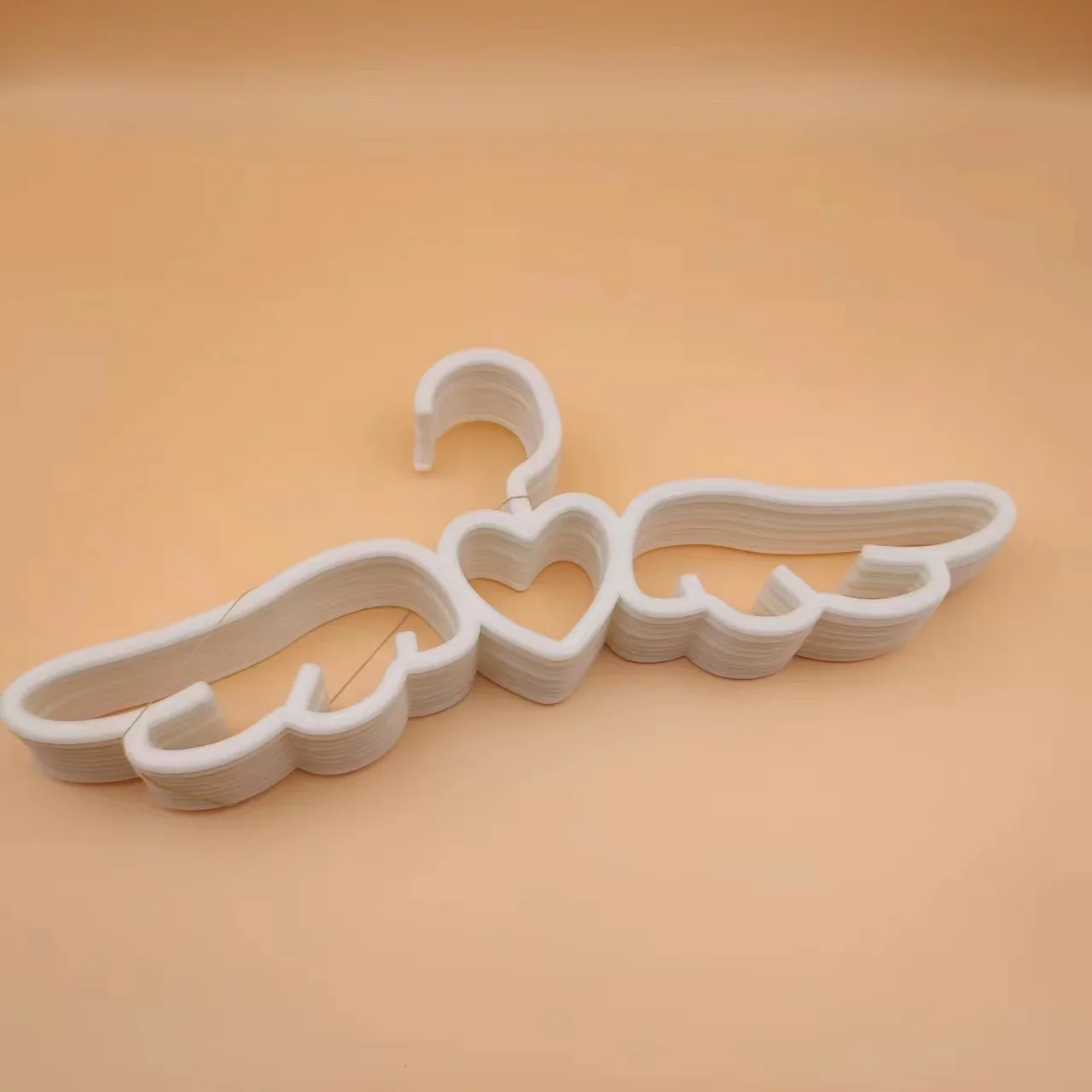 20/10/5pcs Angel Love Clothes Hanger Household Seamless Cute Clothes Hanger Tie Scarf Drying Clothes Rack Wholesale