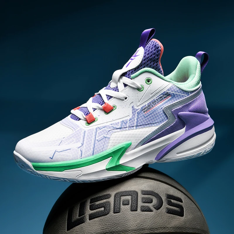 

Non Slip High Top Basketball Boots Professional Anti Skid Breathable Cushioning Wear Resistant Gym Training Outdoor Court Sports