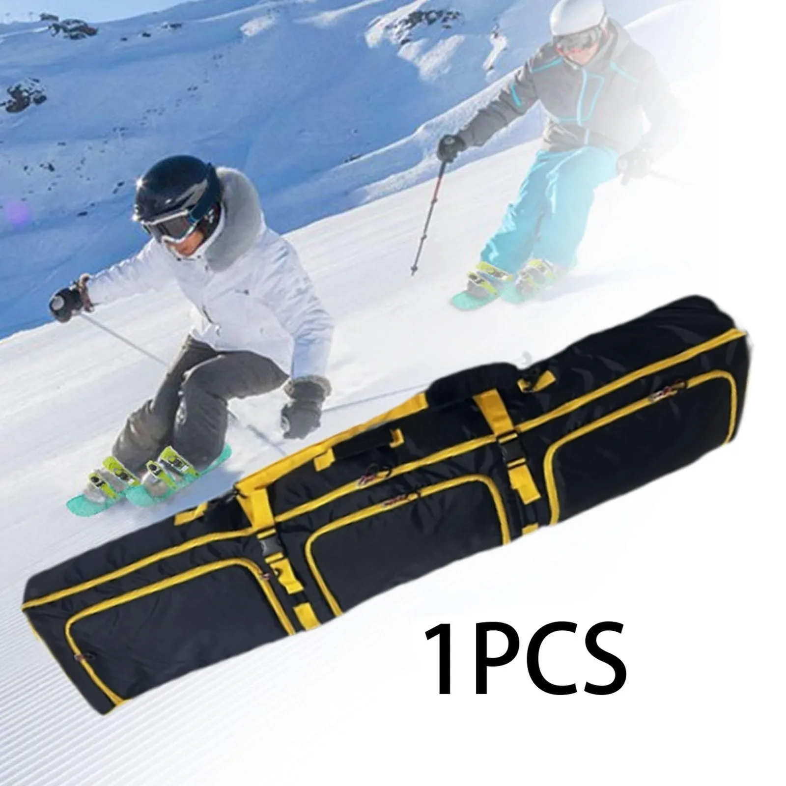 

Мягкая сумка для сноуборда, чехол для переноски лыж для защиты от воздушных путешествий, сумка для сноуборда