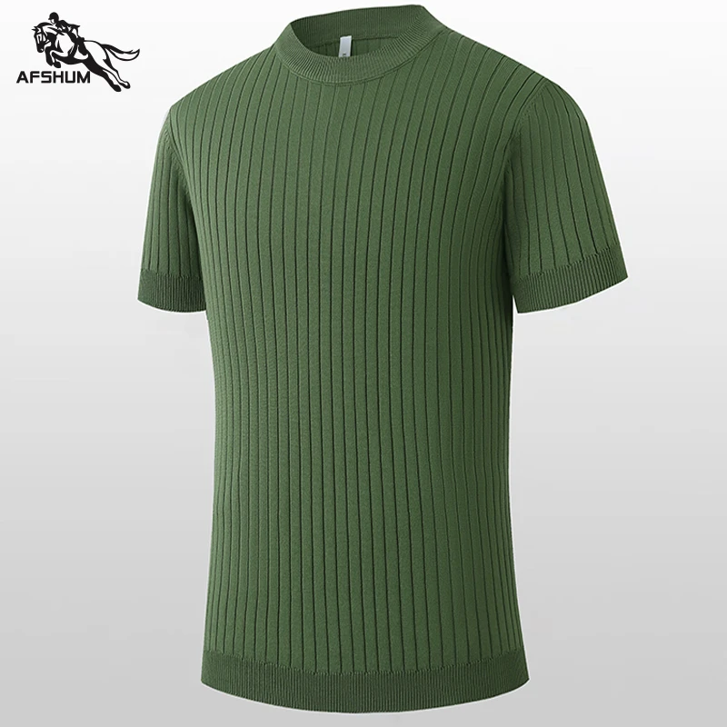 

Мужская футболка, новинка лета, мужская футболка с короткими рукавами, однотонная, эластичная, для фитнеса, мужская повседневная быстросохнущая футболка K10