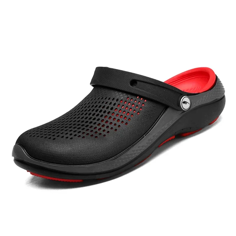 

Summer Men's Breathable Sandals Fashion Beach Sandals Men Anti Slip Thick Sole Slippers Lightweight Shoes for Man Brand Sandals