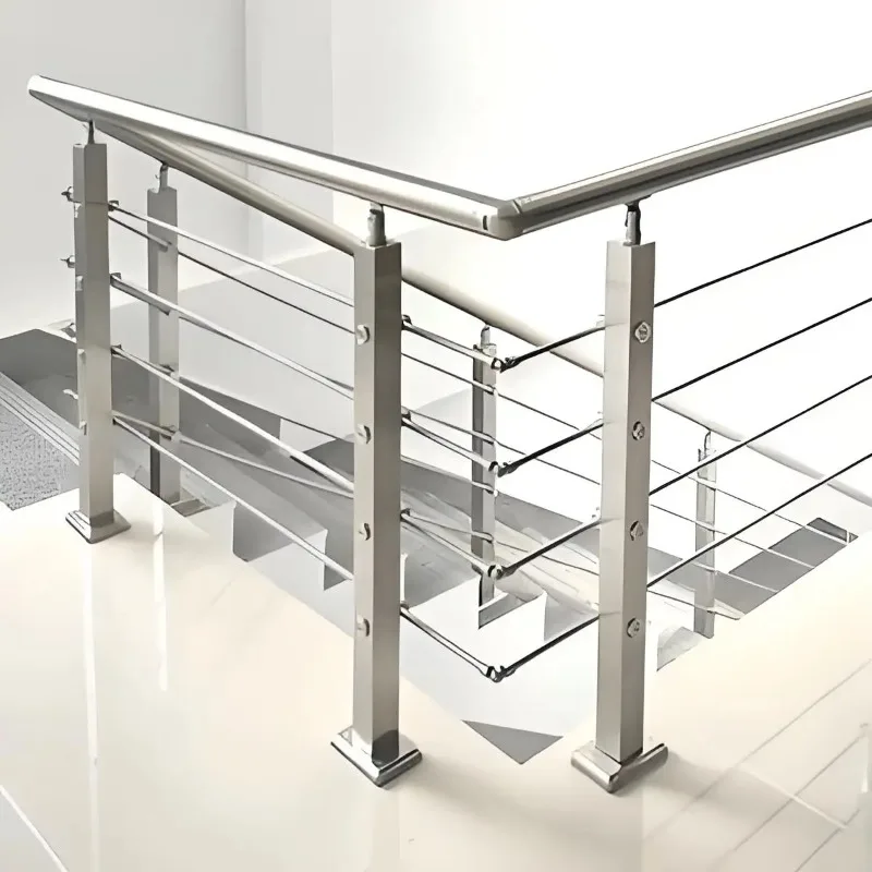 

Customization 304 Stainless Steel Hotel Office Building Corridor Railings Handrails Balustrades Protective Platforms Water Rust