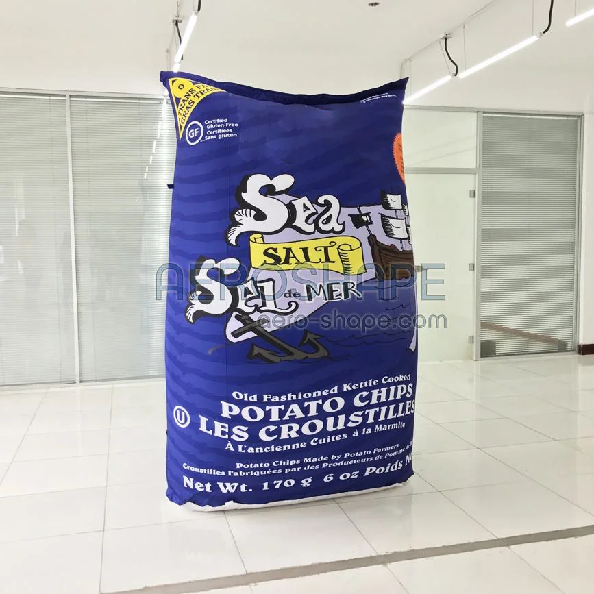 Sales Promotion Fair Outdoor Customized ,Inflatable Replica  for Advertising Custom Inflatable Potato Chips