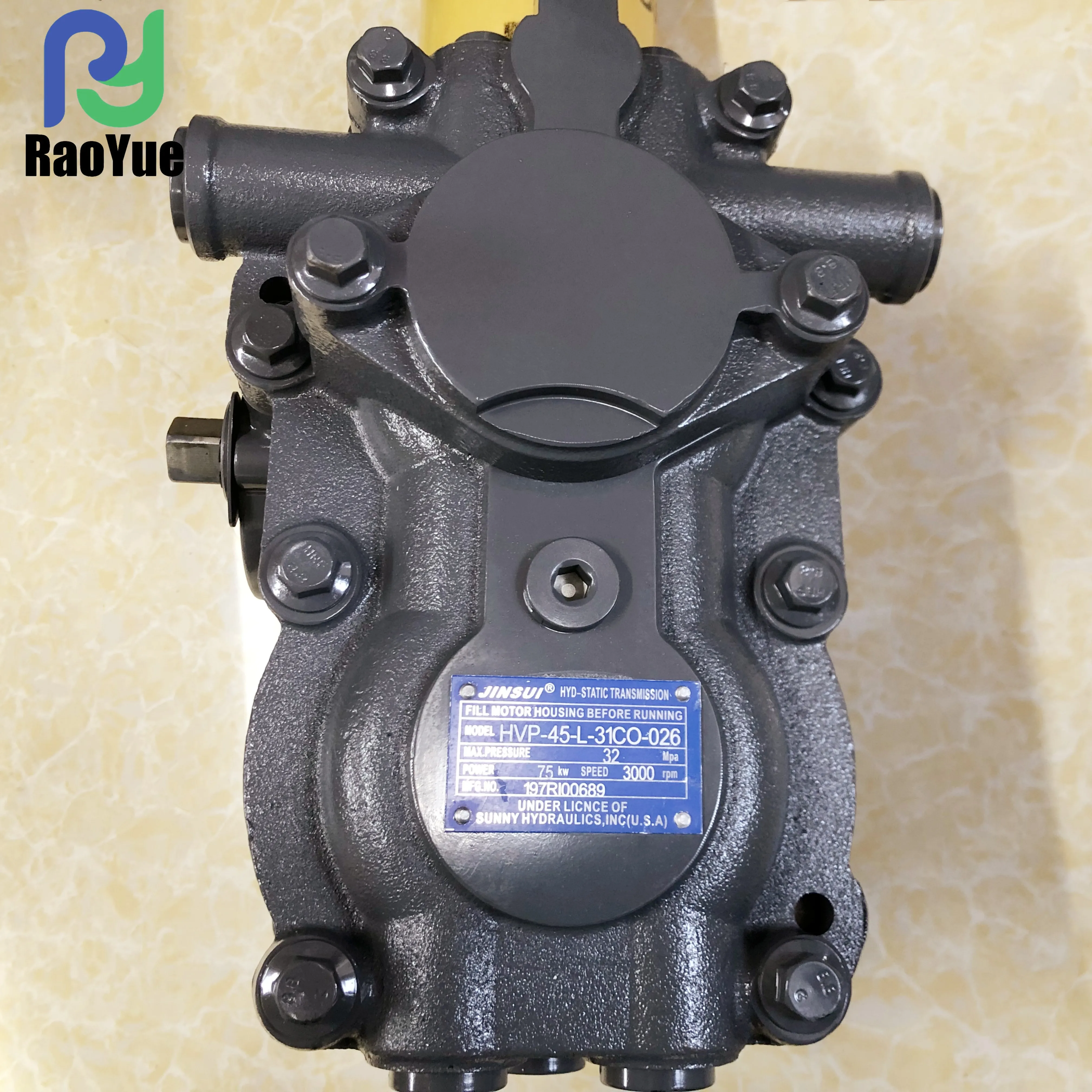 High Quality  Combine Harvester Spare Parts ASSY HST Pump Hydraulic 5H470-1100-8 For KUBOTA DC70 Harvester