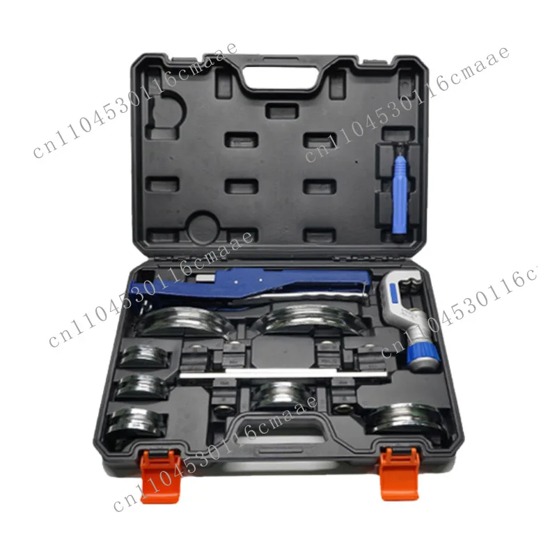 Combined Pipe Bender Manual Ratchet Propulsion with Reverse Bending Function Air Conditioner Copper Tube Aluminum Tube Tool Set