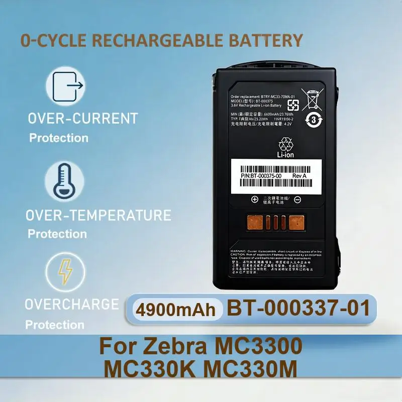 Battery For Zebra MC3300 MC330K MC330M Symbol Motorola MC17 82-97131-03