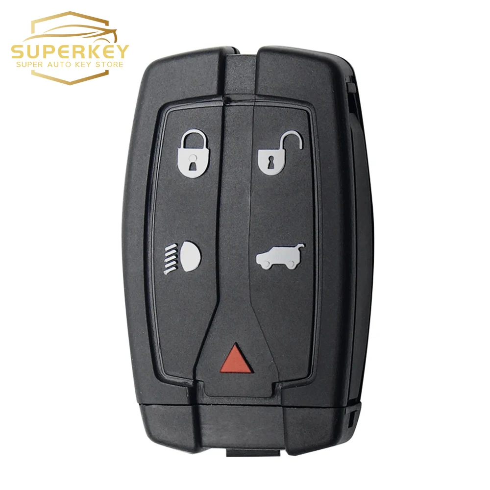 SUPERKEY Smart Remote Control Car Key Fob 433/315 Mhz 5 Buttons ID 46 CHIP  For Land Rover Freelander 2 LR2 Ranger Sport