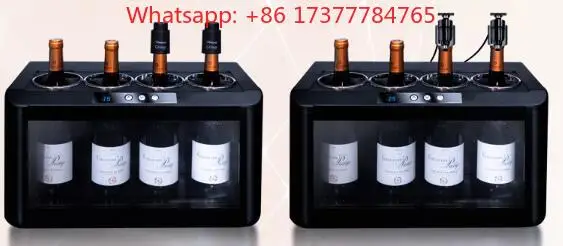 Argon  Wine Preservation Dispenser, Mini Constant Temperature Electronic Cooler Bucket