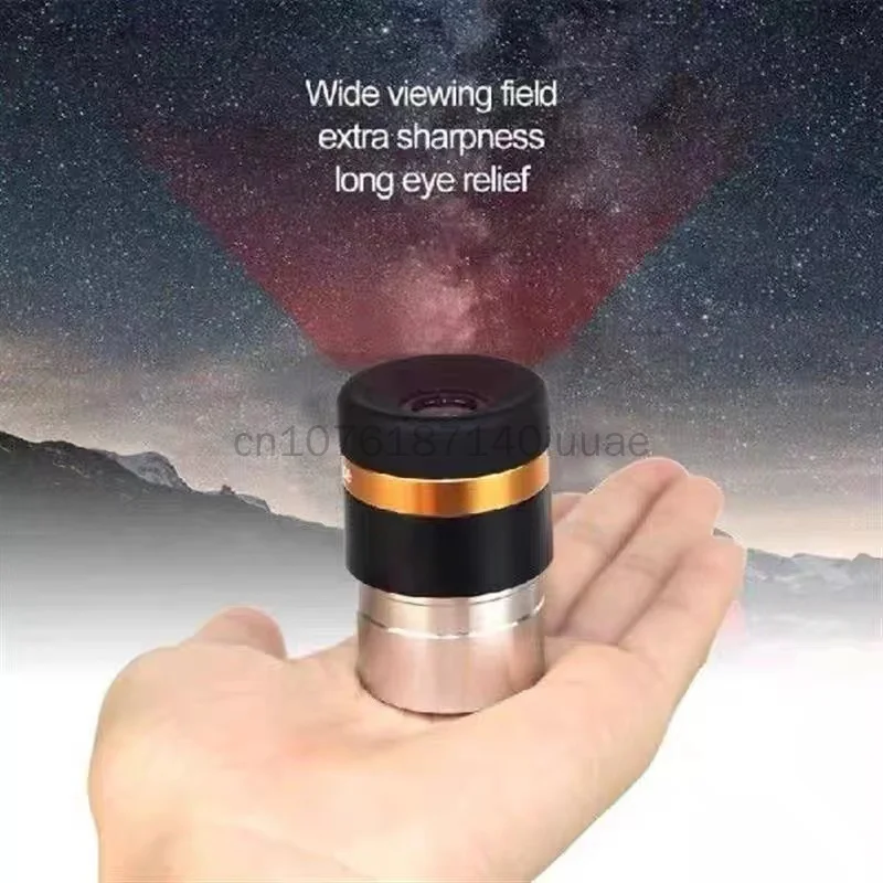 Astronomical Telescope Eyepiece Accessories 4mm/10mm/23mm 62 Degree 1.25 Inch Non Spherical Wide-angle HD Eyepiece