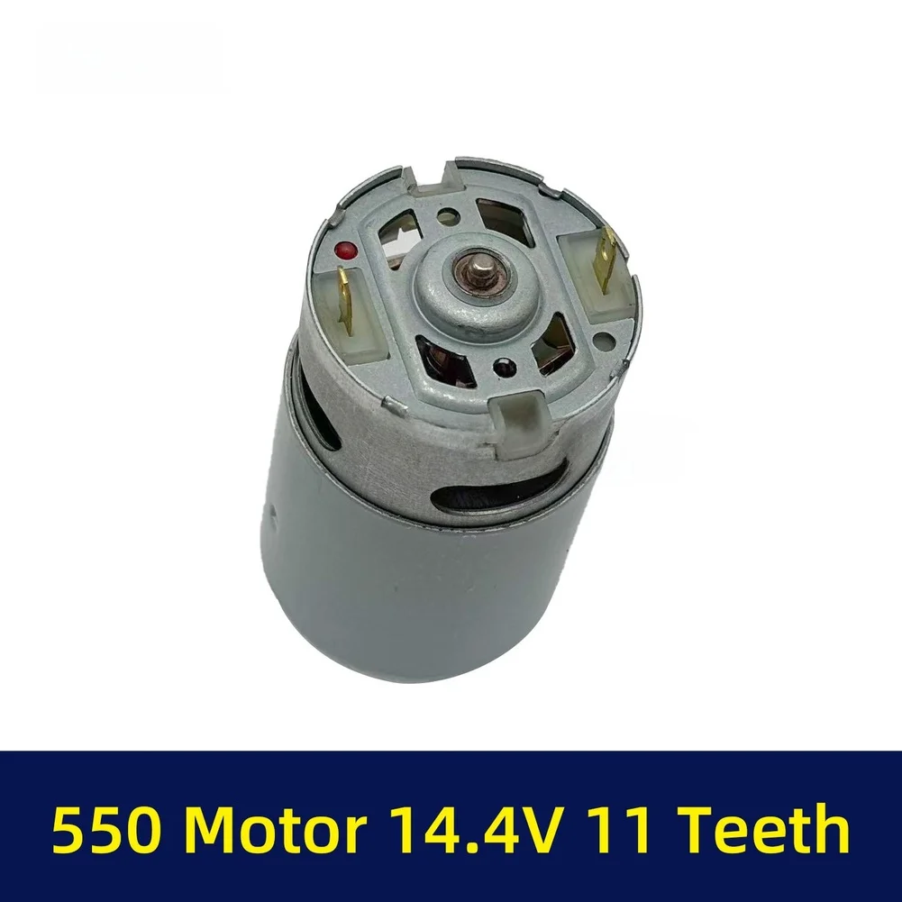 11 Teeth 14.4V 550 Motor Replacement Part Lithium-ion Drill Motor Metal Plastic Tool For Cordless Electric Drill Power Tool