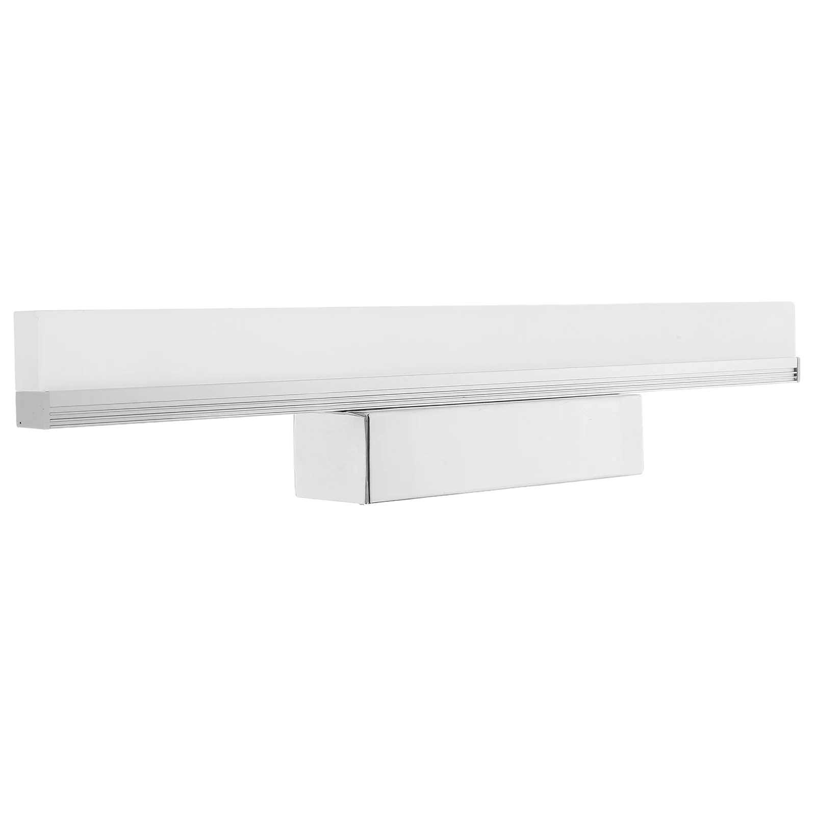 

Makeup Mirror LED Headlight Vanity Lamp Front Stainless Steel Bathroom White Wall