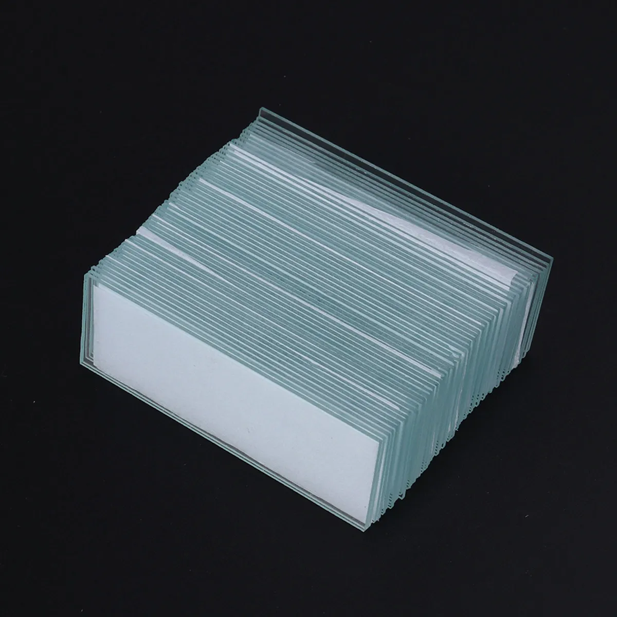 

100 штук пустых предметных стекол для микроскопа, высококачественное оптическое стекло, прецизионная полировка, для научных лабораторий и учебных классов