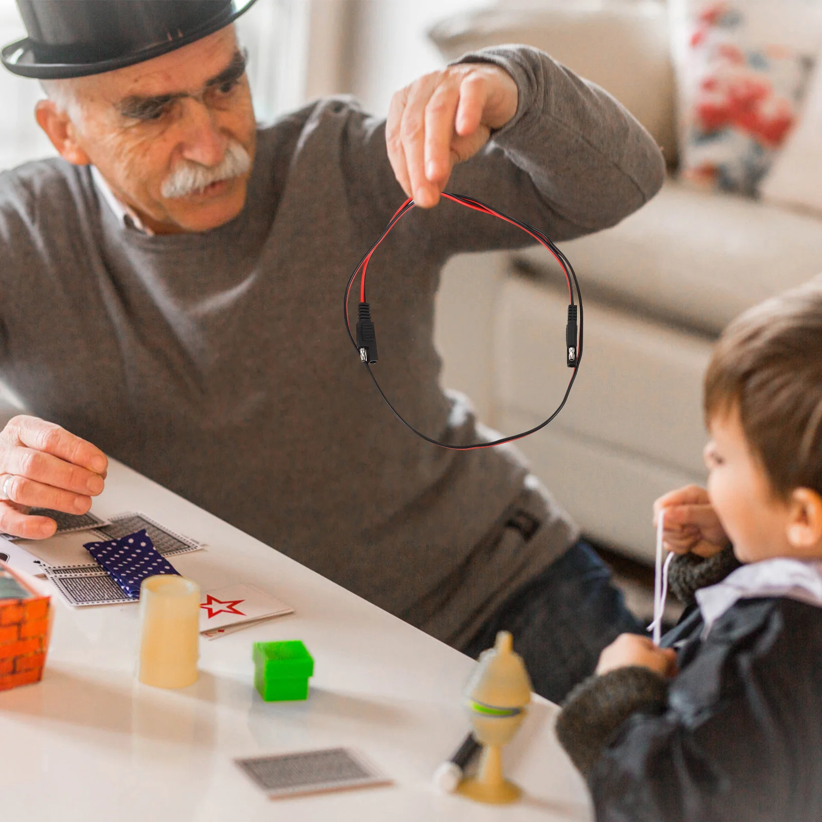 

Sae Extension Cable 2-Pin Durable Copper Connector for Solar Panel Quick Disconnect Wire Sae Connector