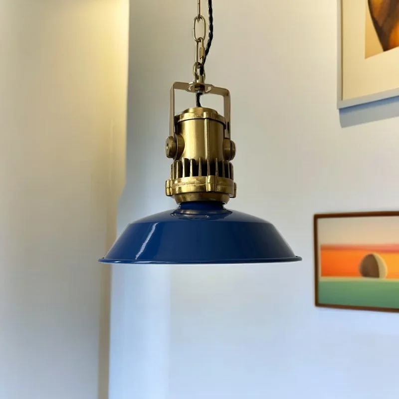 American Industrial Iron Pot Lid Pendant Lights Restaurant Vintage Bar Cafe Illumination Luminaires Kitchen Hanging Chandeliers