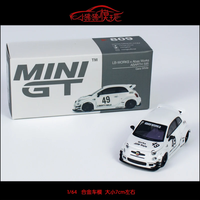 

1:64, modified version, 595 alloy die-cast car model 49#, boy's toy, festival gift.