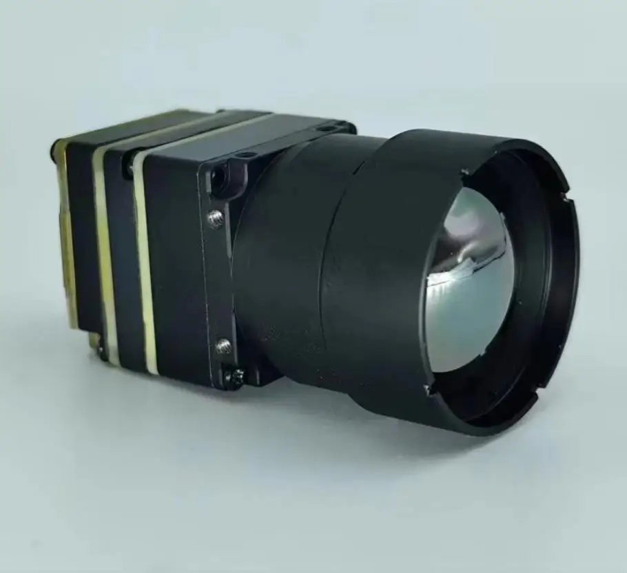 

640X512 384X288 256X192 6MM/9.1MM Lens Thermal Imager for FPV Drones with CVBS Interface Longwave IR 12um Micro Camera Module