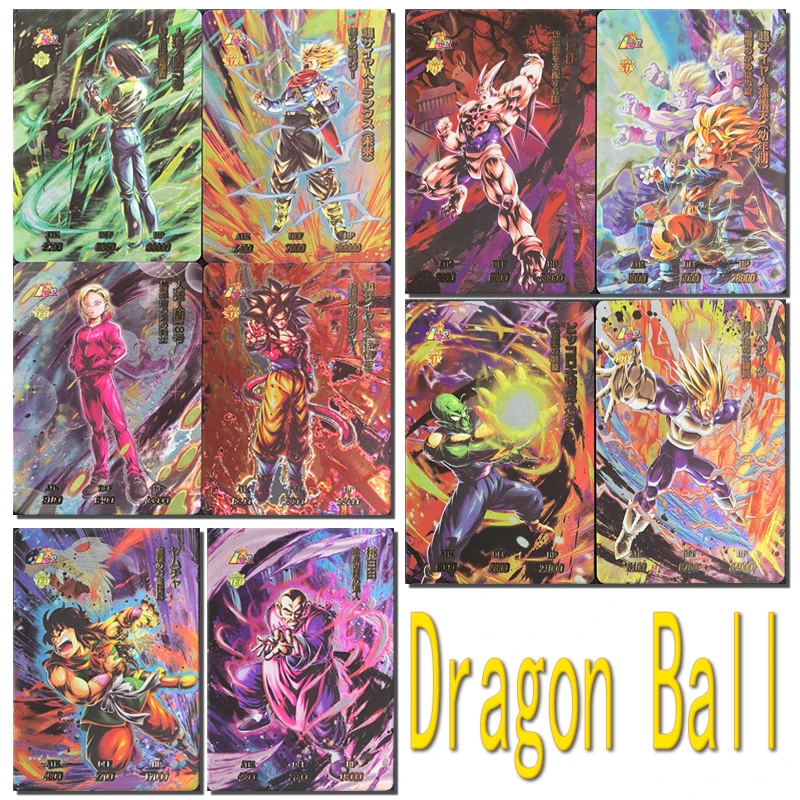 

New Dragon Ball Son Goten Piccolo Tao Pai Pai Vegeta Iv Homemade Flash Cards Game Collection Surprise Birthday Christmas Gifts