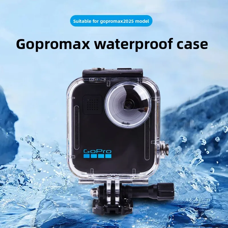 

Compatible with GOPROMAX 2025 Waterproof Case Panoramic Action Camera Accessories Touch Control Upgrade