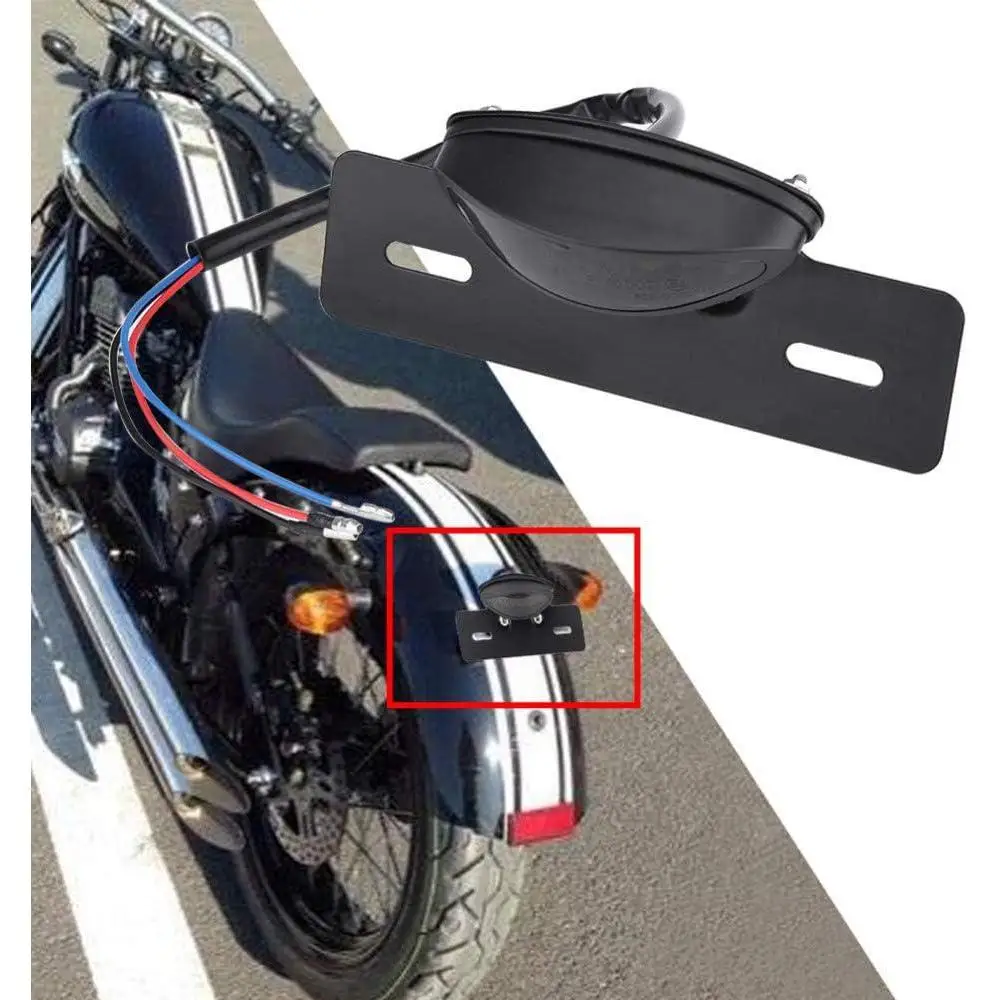 12V  Plastic and LED LED Motorcycle Tail Light Transparent shell/Smoky shell/Red shell Color for KT-M scooters