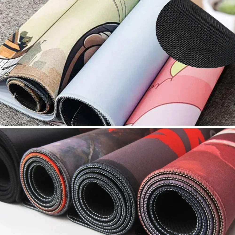 Настольный коврик с фиолетовыми кошками, коврик для мыши с котом, офисные игровые коврики для мыши для ноутбука, темно-пурпурный коврик для мыши, милый, Kawaii Deskmat, большой ковер для геймера