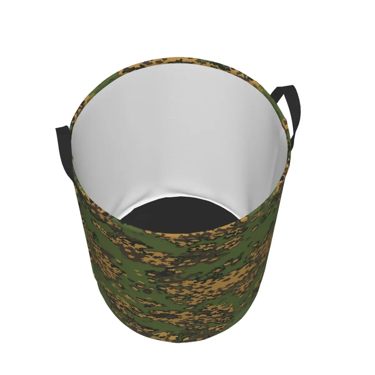 Laundry Collector Russian Woodland Camouflage Folding Laundry Basket Large Storage Children Washing Basket Home Organizer view 5