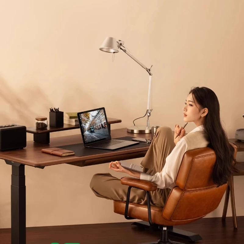 

Household light luxury retro computer chair, comfortable sedentary desk chair